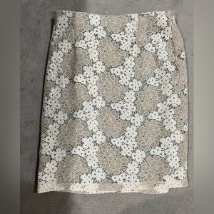 Halogen lace over lay skirt. Above knee length. Good condition.